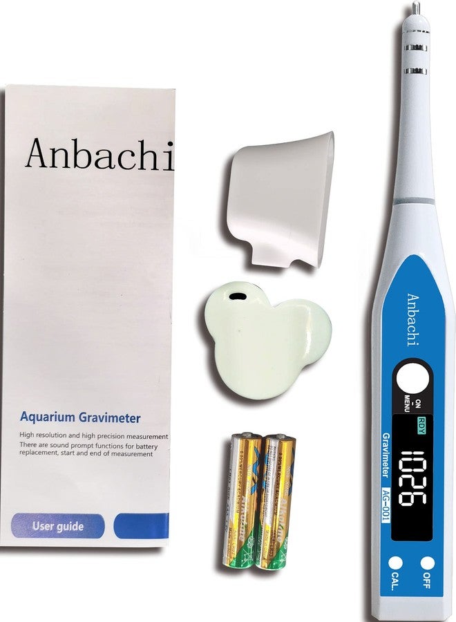 Anbachi Digital Salinity Meter 3-in-1 Saltwater Tester - Specific Gravity, Salinity & Temperature Pen Hydrometer, High Accuracy Water Quality Tester for Aquarium, Marine, Pool, Hydroponics, Aquaculture - Image 5